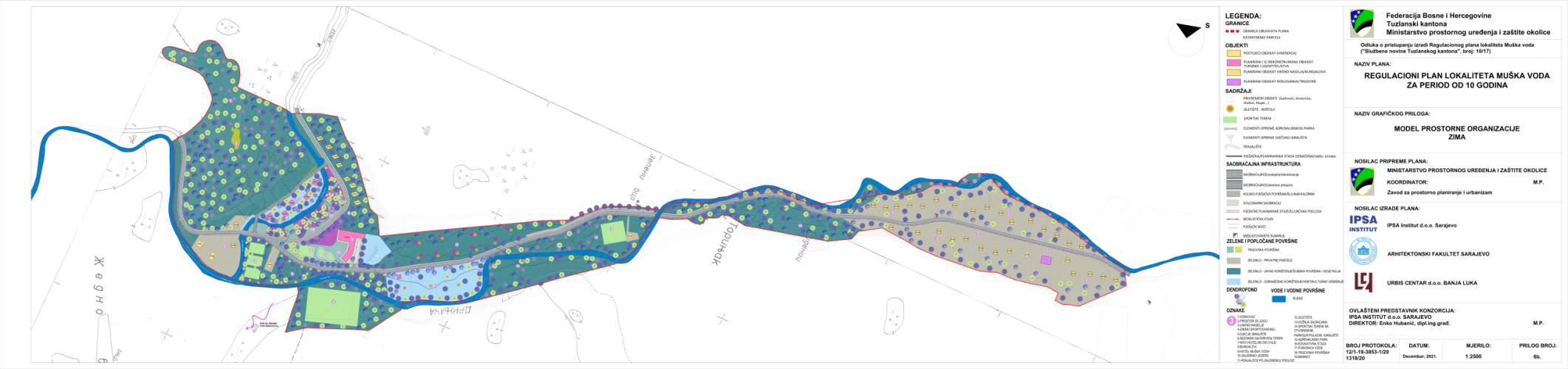 Regulacioni_plan_Muska_voda_Model prostorne organizacije_zima