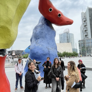 Učešće profesorica Nermine Zagora i Senke Ibrišimbegović u programu “Art in Public Spaces” na Université Paris 8