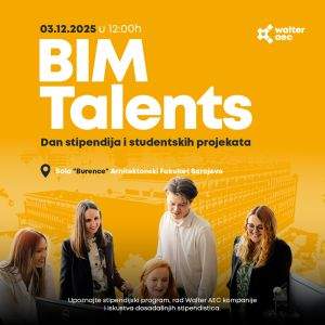 BIM Talents – dan stipendija i studentskih projekata
