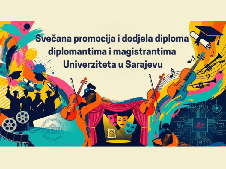 Svečana promocija i dodjela diploma diplomantima i magistrantima Univerziteta u Sarajevu