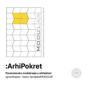 Modul 0 uspješno realiziran: ArhiPokret otvorio ciklus radionica parametarskog modeliranja u okviru projekta MODULAR