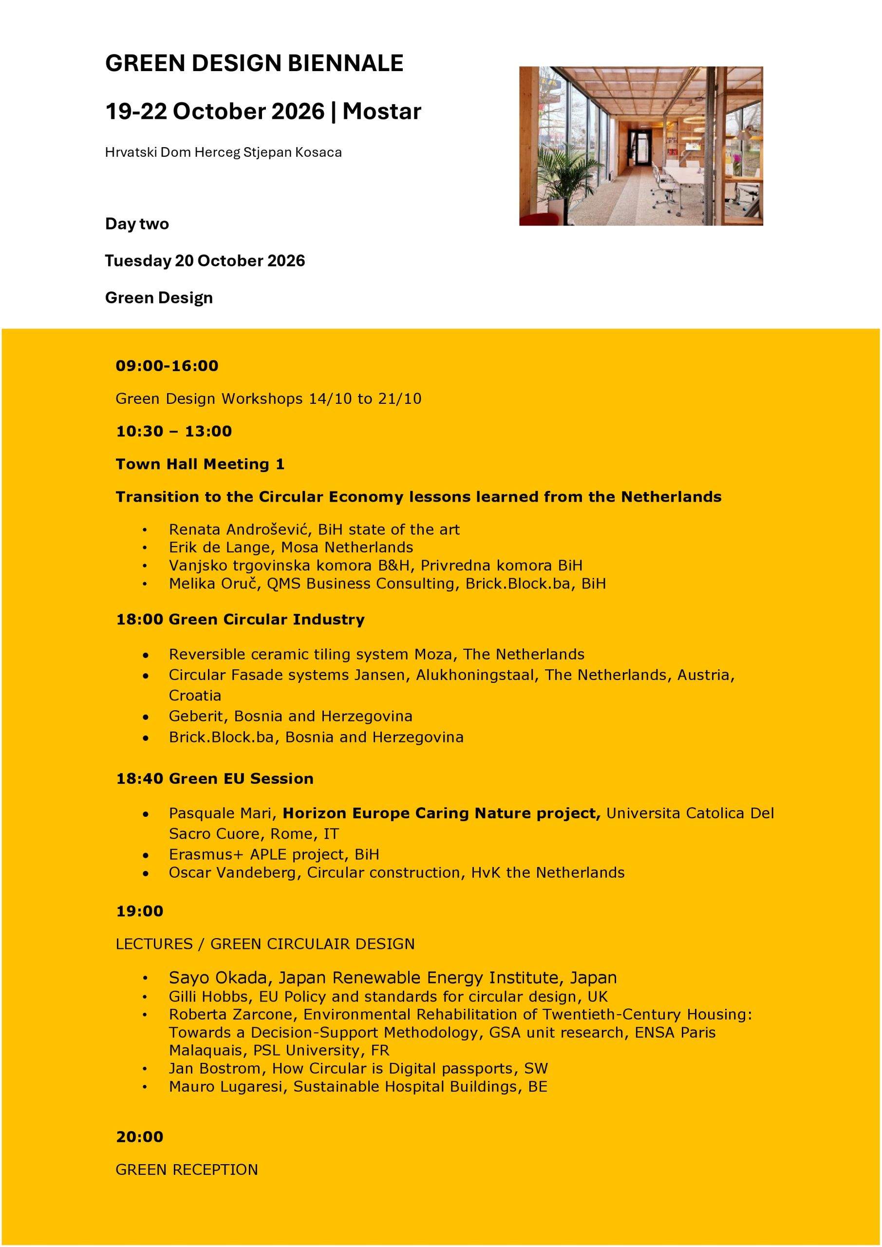 GREEN DESIGN BIENNALE 19-22 October 2026 MOSTAR v3-0004